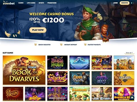 Svenbet casino online